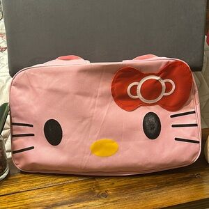 Hello Kitty travel duffel bag